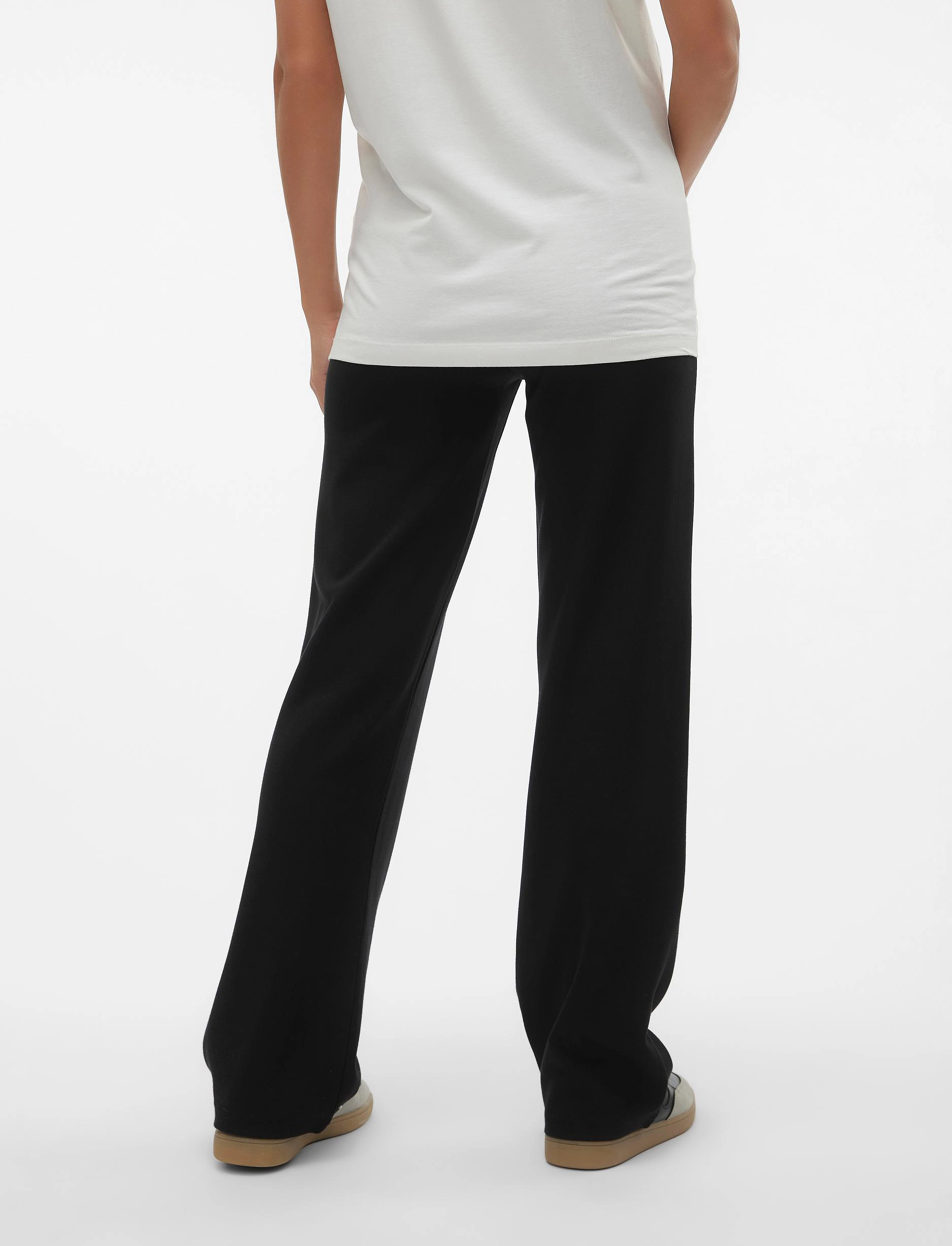 Mamalicious - MLLUNA STRAIGHT JRS PANTS A. - black - 2