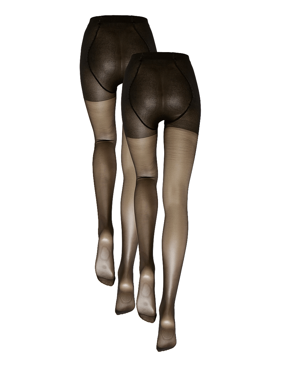 Mamalicious - MLMALOU PANTYHOSE 20DEN 2-P NOOS - unterwäsche - black - 1