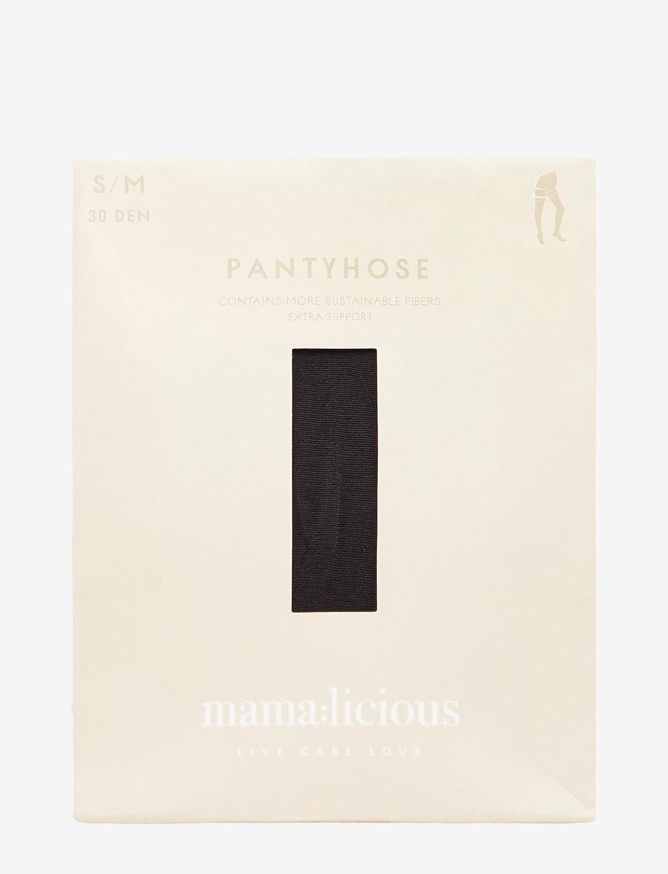 Mamalicious - MLSABRINA SUPPORT PANTYHOSE 2-P A. - zemākās cenas - black - 1