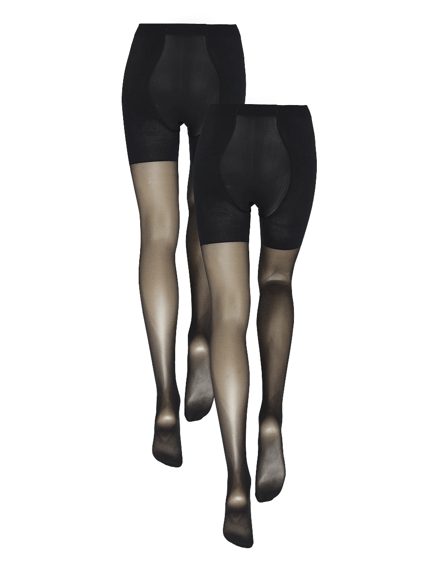 Mamalicious - MLSABRINA SUPPORT PANTYHOSE 30DEN 2-P NO - unterwäsche - black - 2