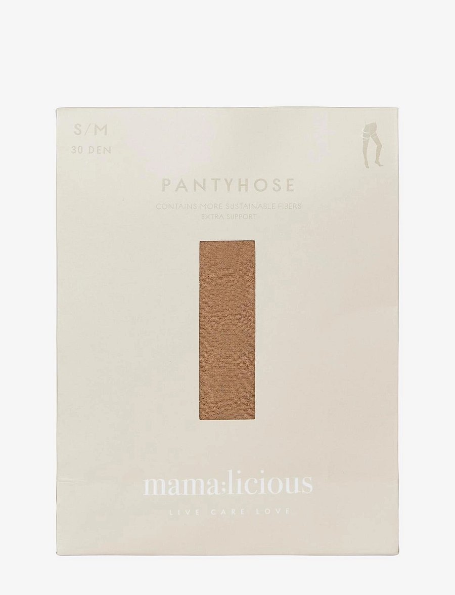 Mamalicious - MLSABRINA SUPPORT PANTYHOSE 2-P A. - tan - 1