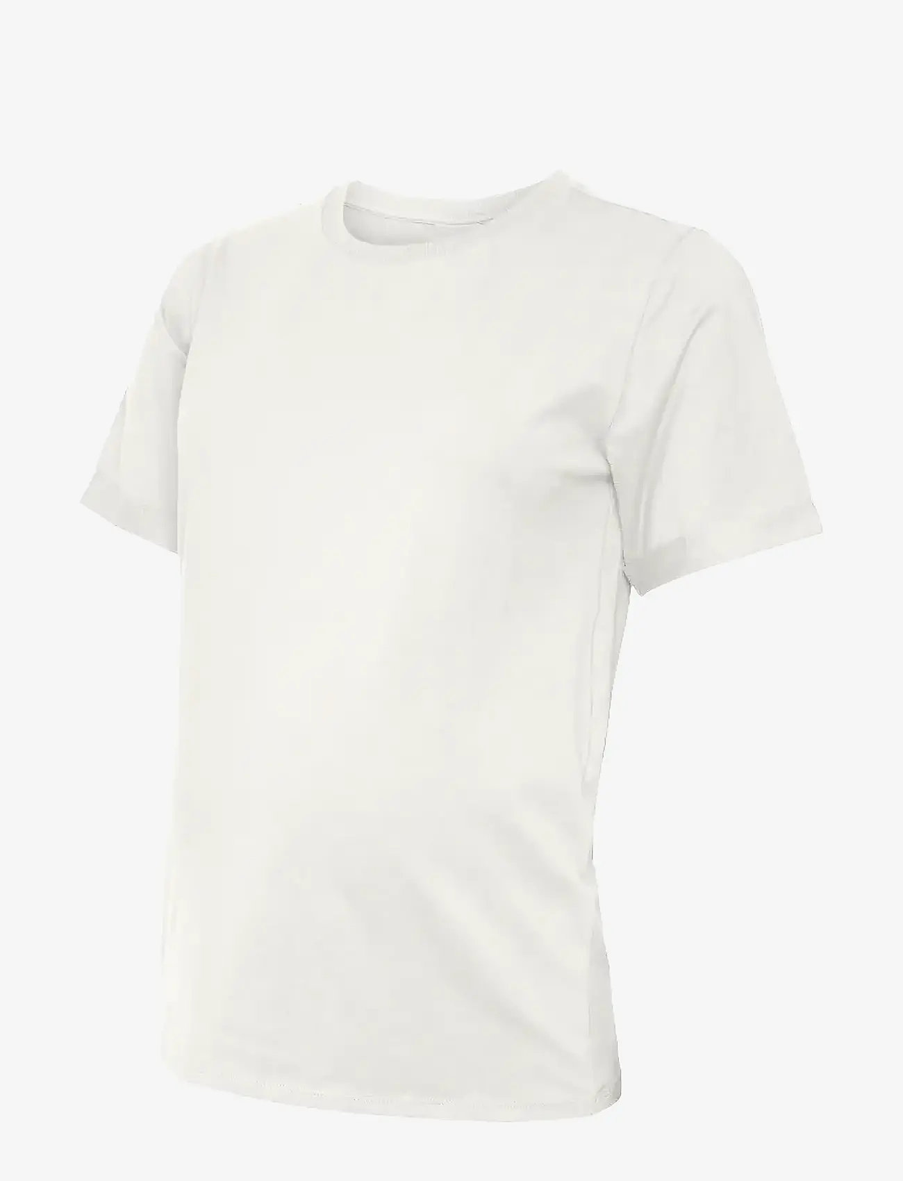 Mamalicious - MLNEWEVA SS JRS TOP - efterårstøj - snow white - 0