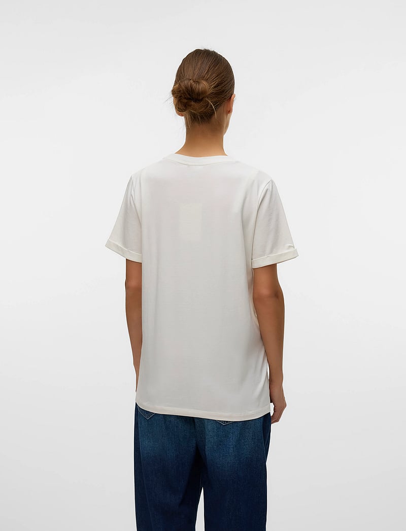 Mamalicious - MLNEWEVA SS JRS TOP - augšējais apģērbs - snow white - 2