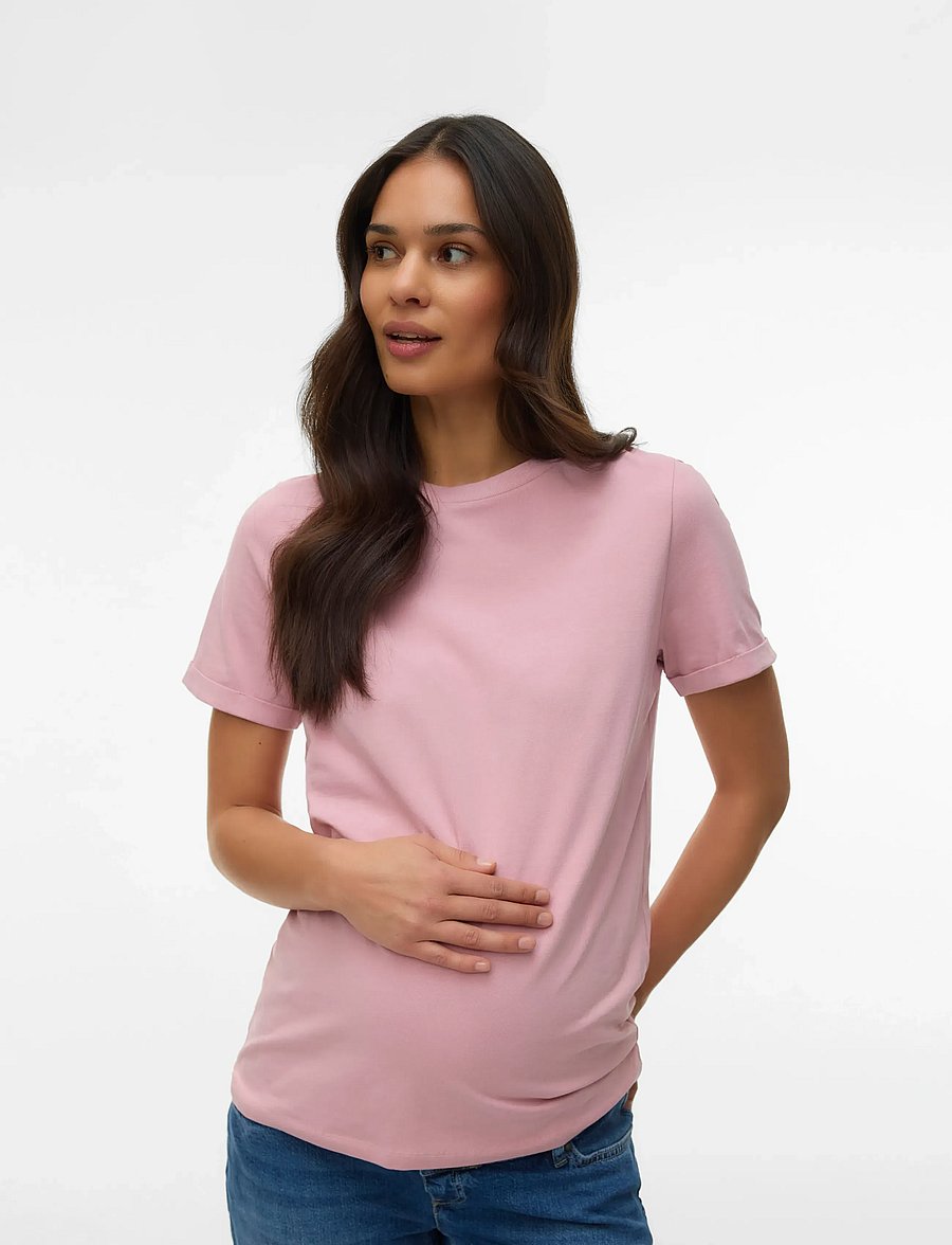 Mamalicious - MLNEWEVA SS JRS TOP - oberteile - zephyr - 0