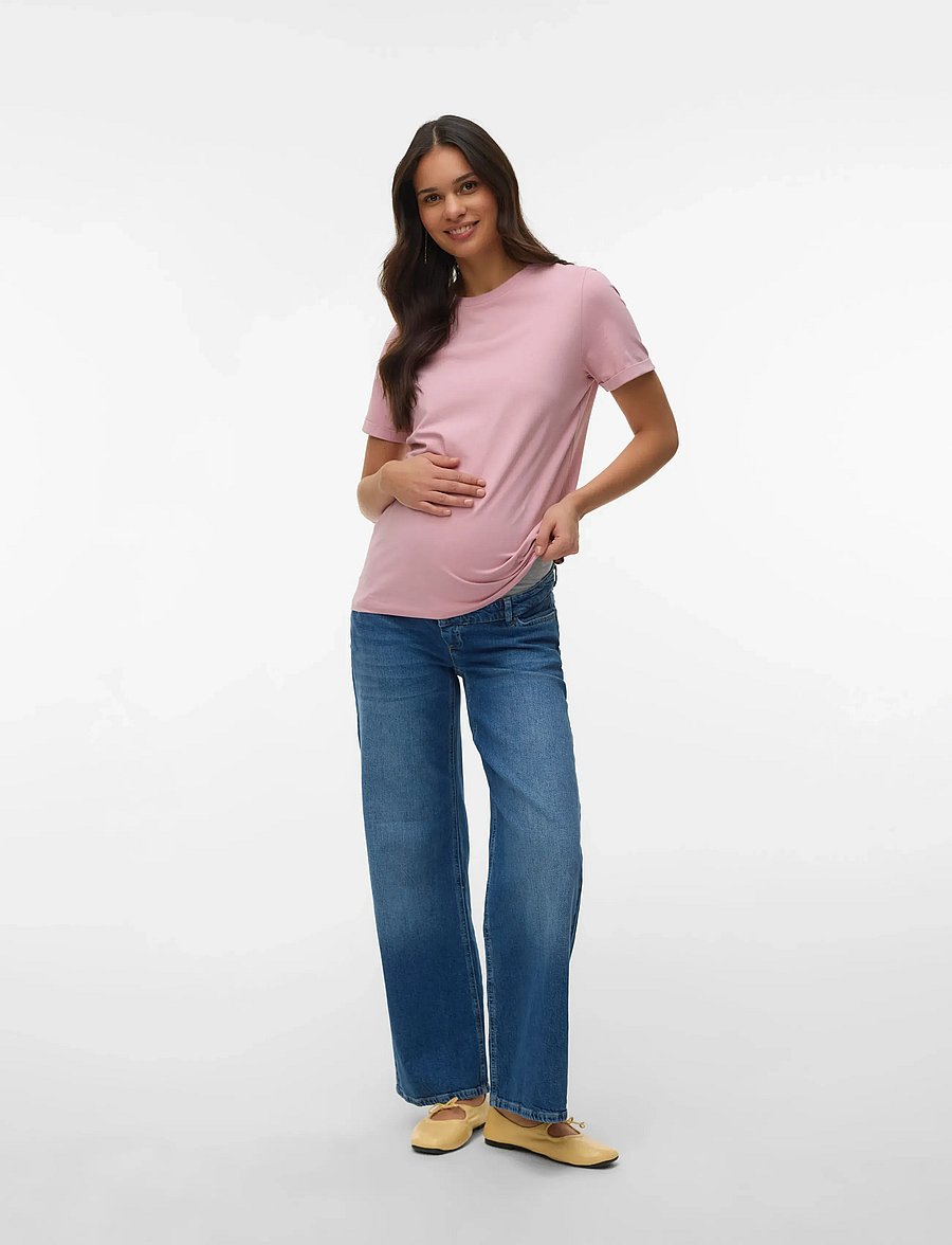 Mamalicious - MLNEWEVA SS JRS TOP - oberteile - zephyr - 4
