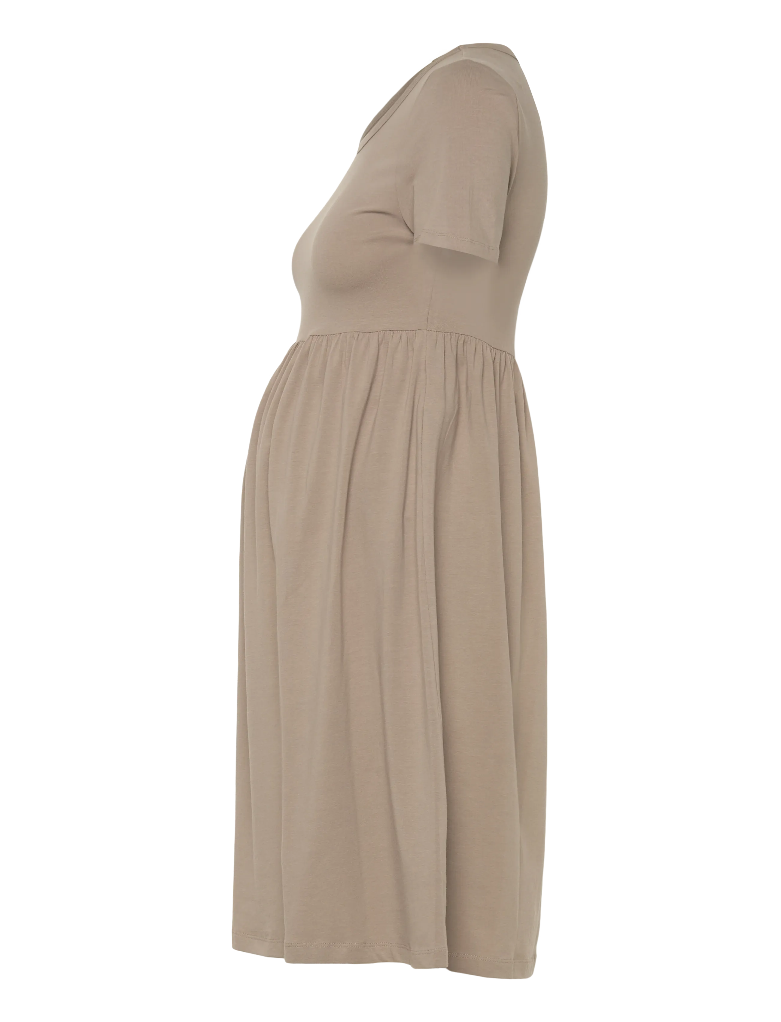 Mamalicious - MLMIA SS JRS ABK SKATER DRESS NOOS - t-shirtkjoler - moon rock - 3
