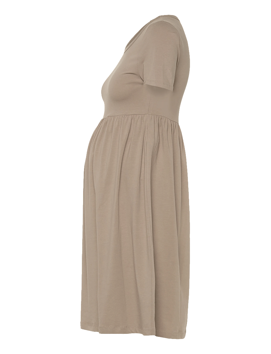 Mamalicious - MLMIA SS JRS ABK SKATER DRESS NOOS - t-särkkleidid - moon rock - 3