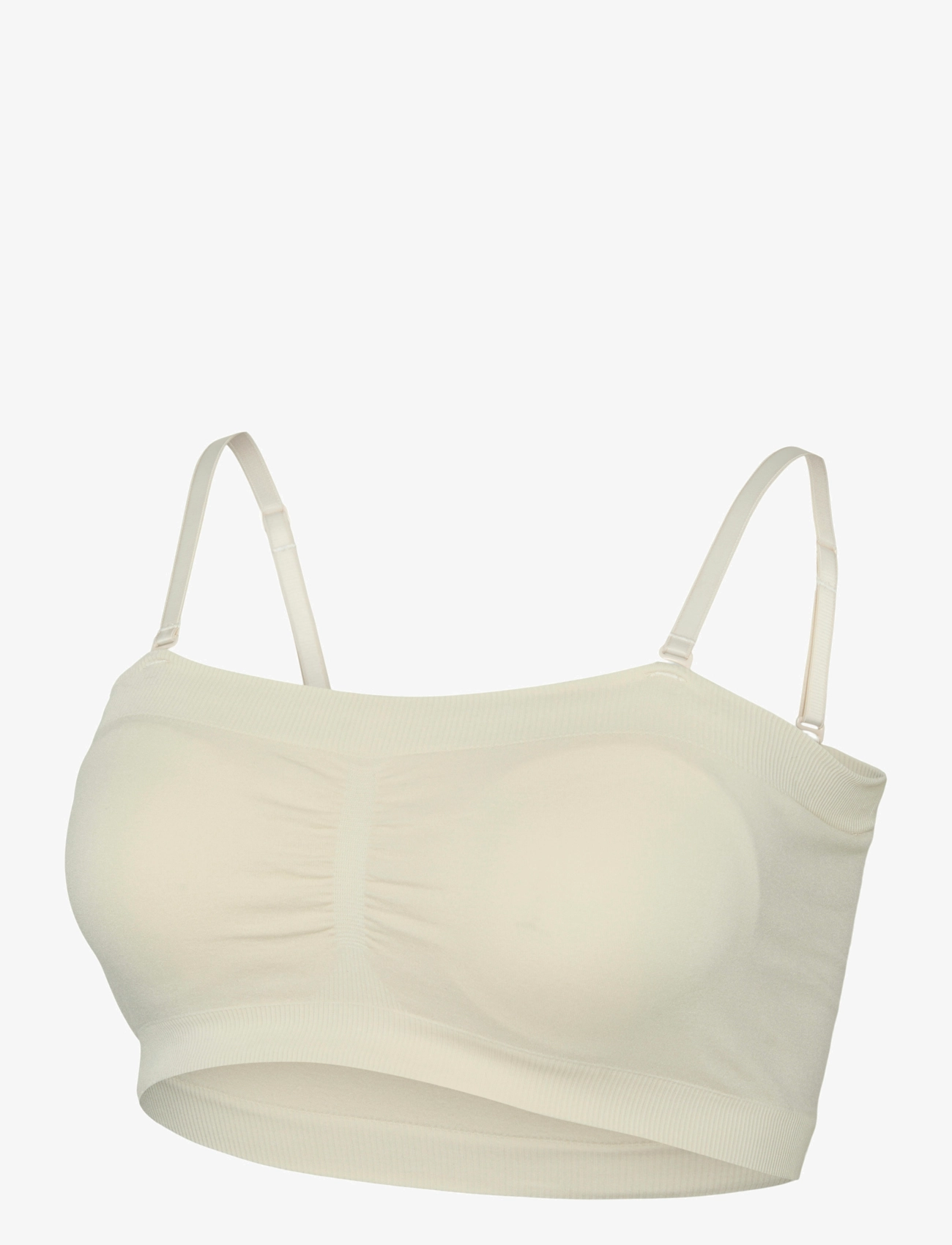 Mamalicious MLJULES FEED ME TUBE BRA 2F A. - Apatiniai - BIRCH / cream