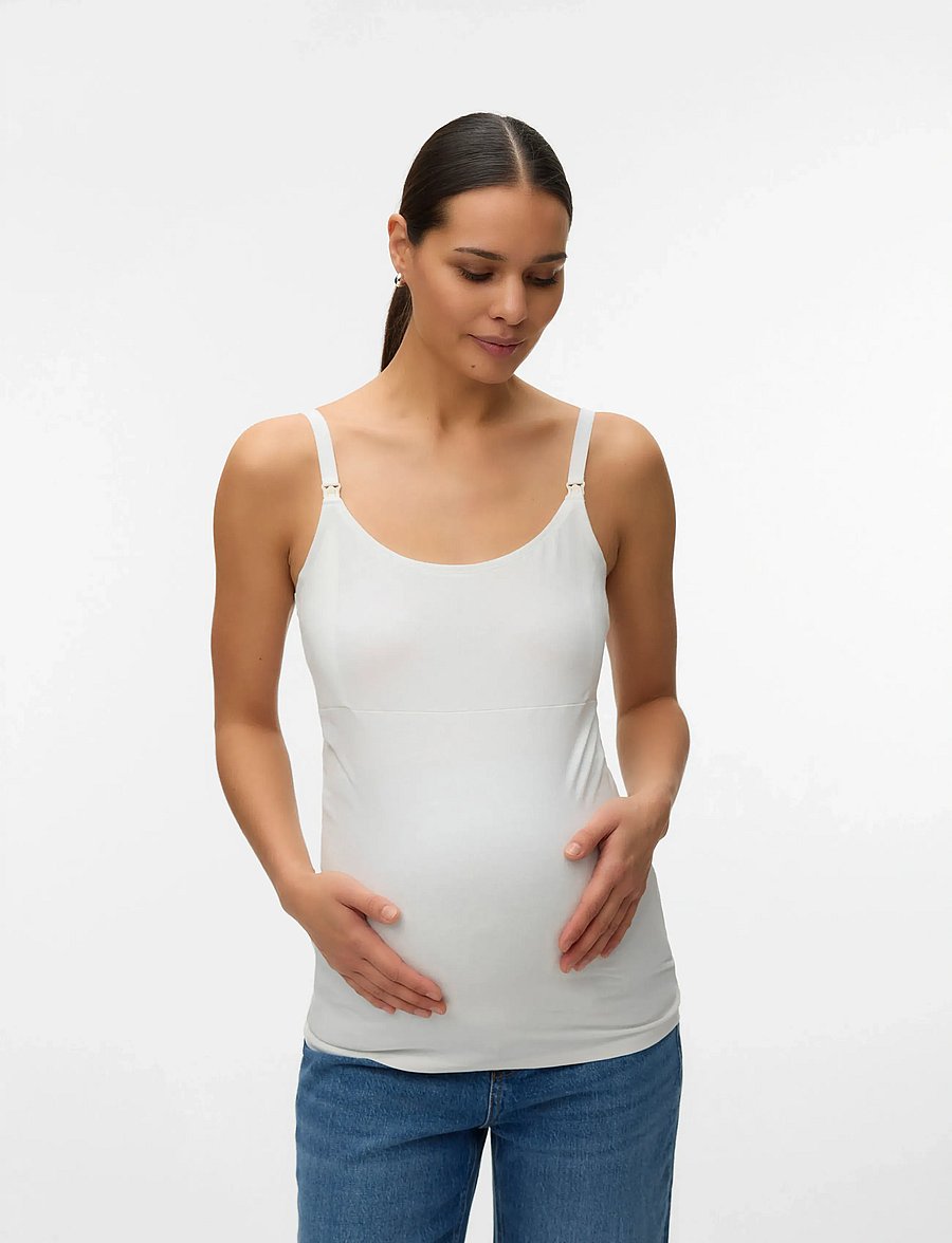 Mamalicious - MLKERRIE STRAP JRS TOP 2F 2-P NOOS - oberteile - sea spray - 5