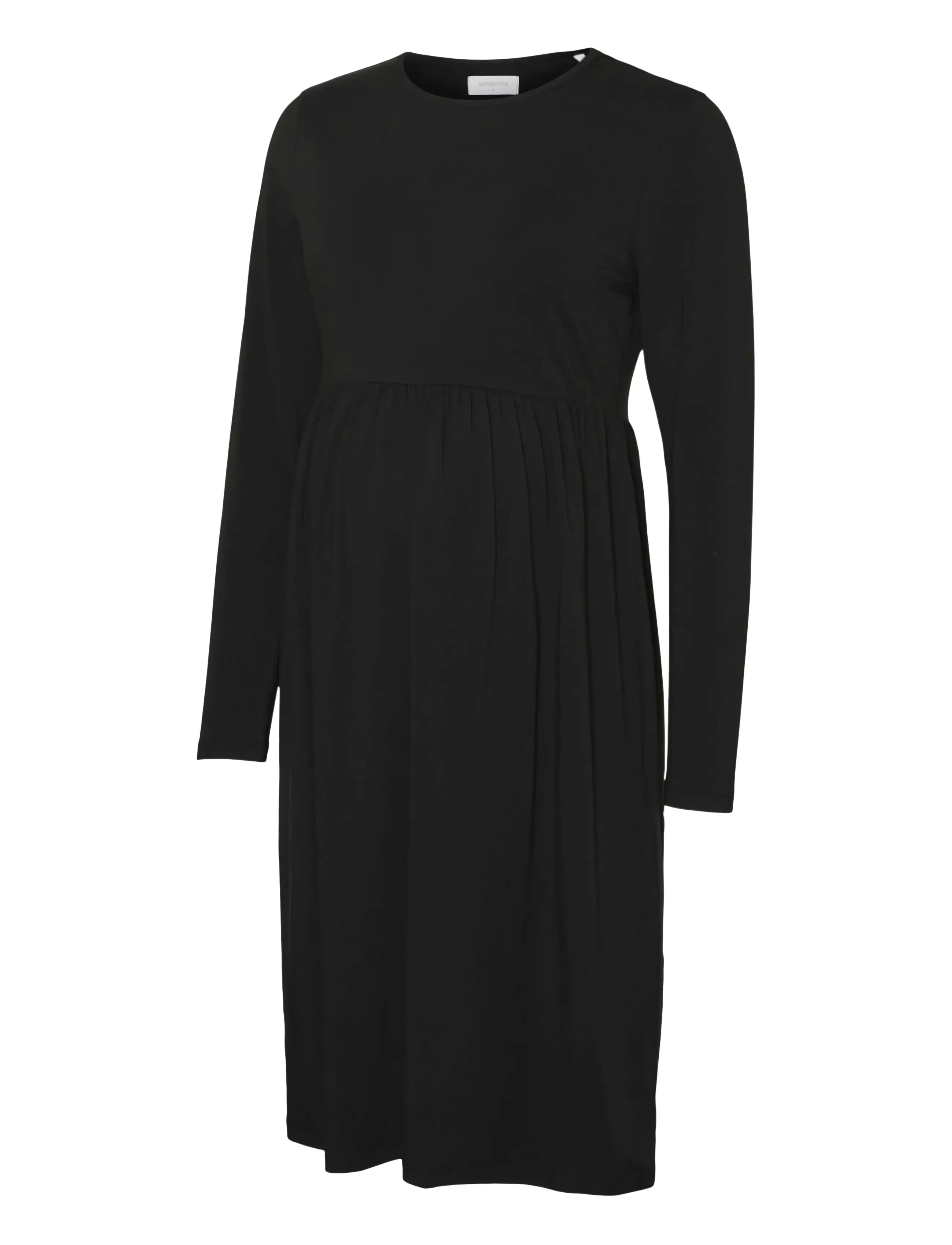 MAMALICIOUS Mlmia Ls Jrs Abk Skater Kleid A. E. Noos Schwarz - XS - Damen