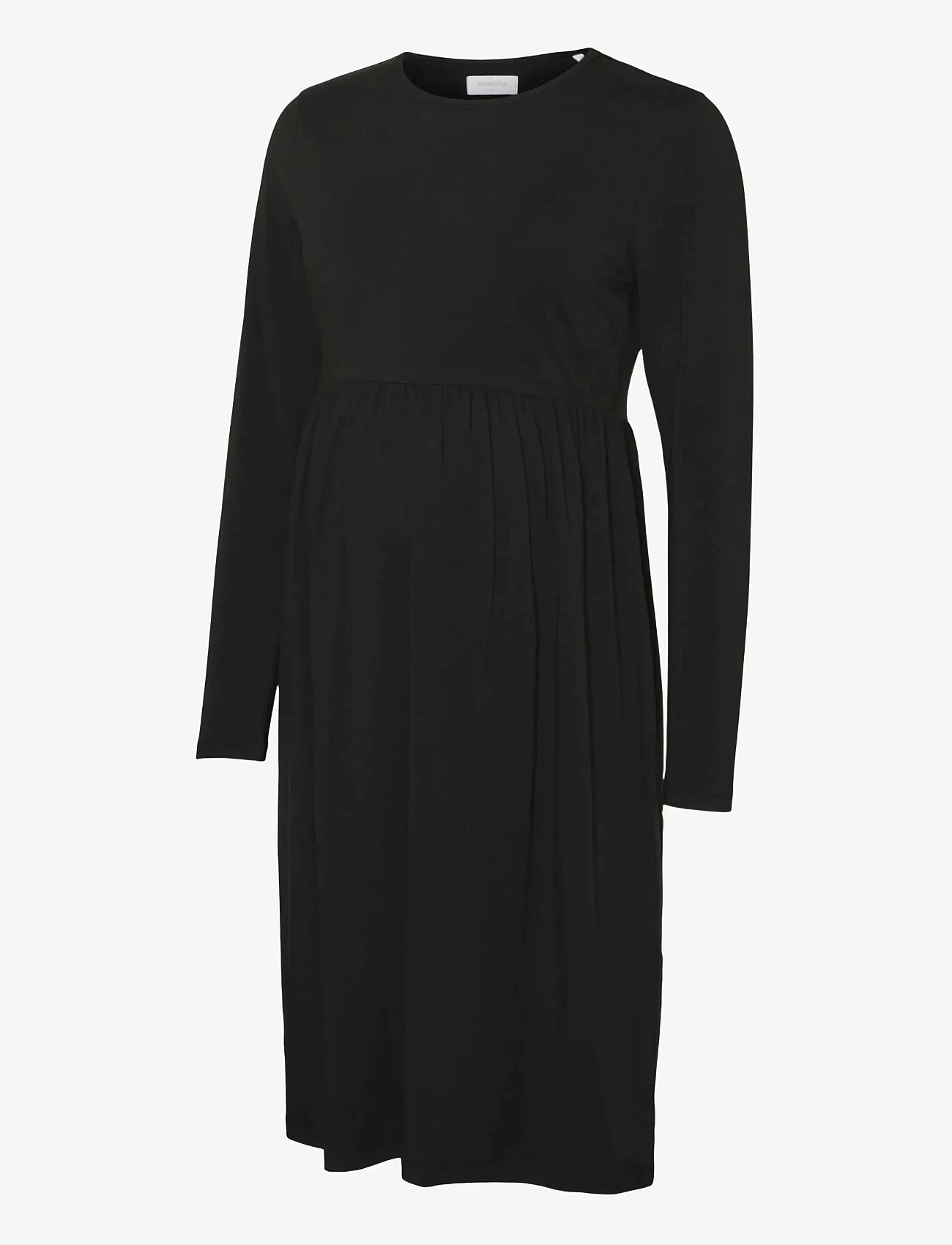 Mamalicious - MLMIA LS JRS ABK SKATER DRESS A. E. NOOS - vabaaja kleidid - black - 1