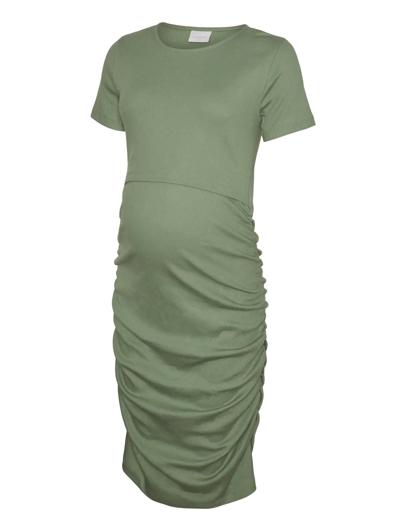 Mamalicious mlemily June Ss Jrs Short Dress 2F, S, Khaki green, Kjoler > Bodycon-Kjoler, Dame