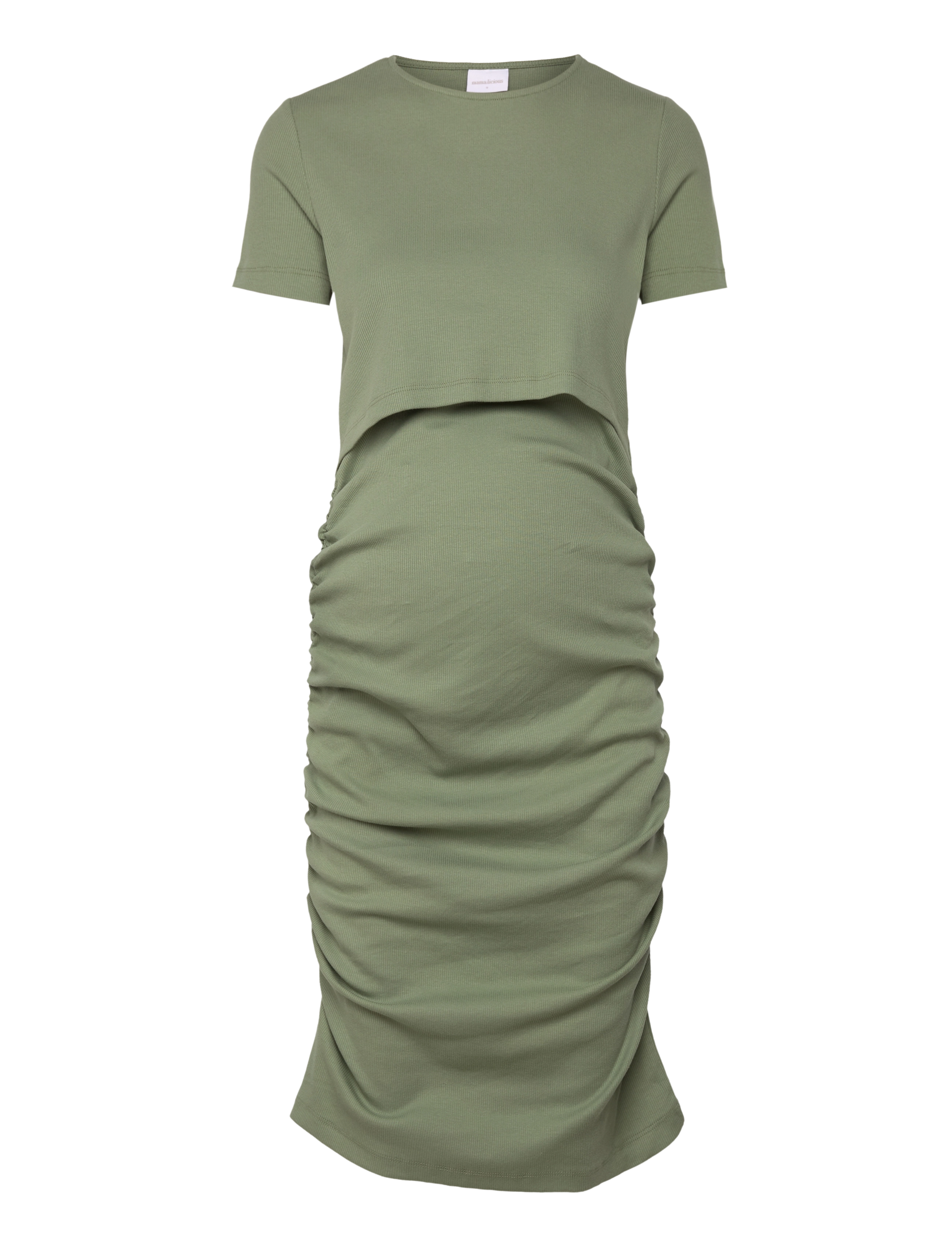 Mamalicious MLEMILY JUNE SS JRS SHORT DRESS 2F - Kleider - HEDGE GREEN / khaki/green