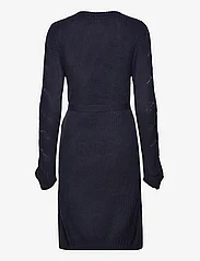 Mamalicious - MLNEWLINA O NECK L/S KNIT ABK DRESS - knitted dresses - navy blazer - 1