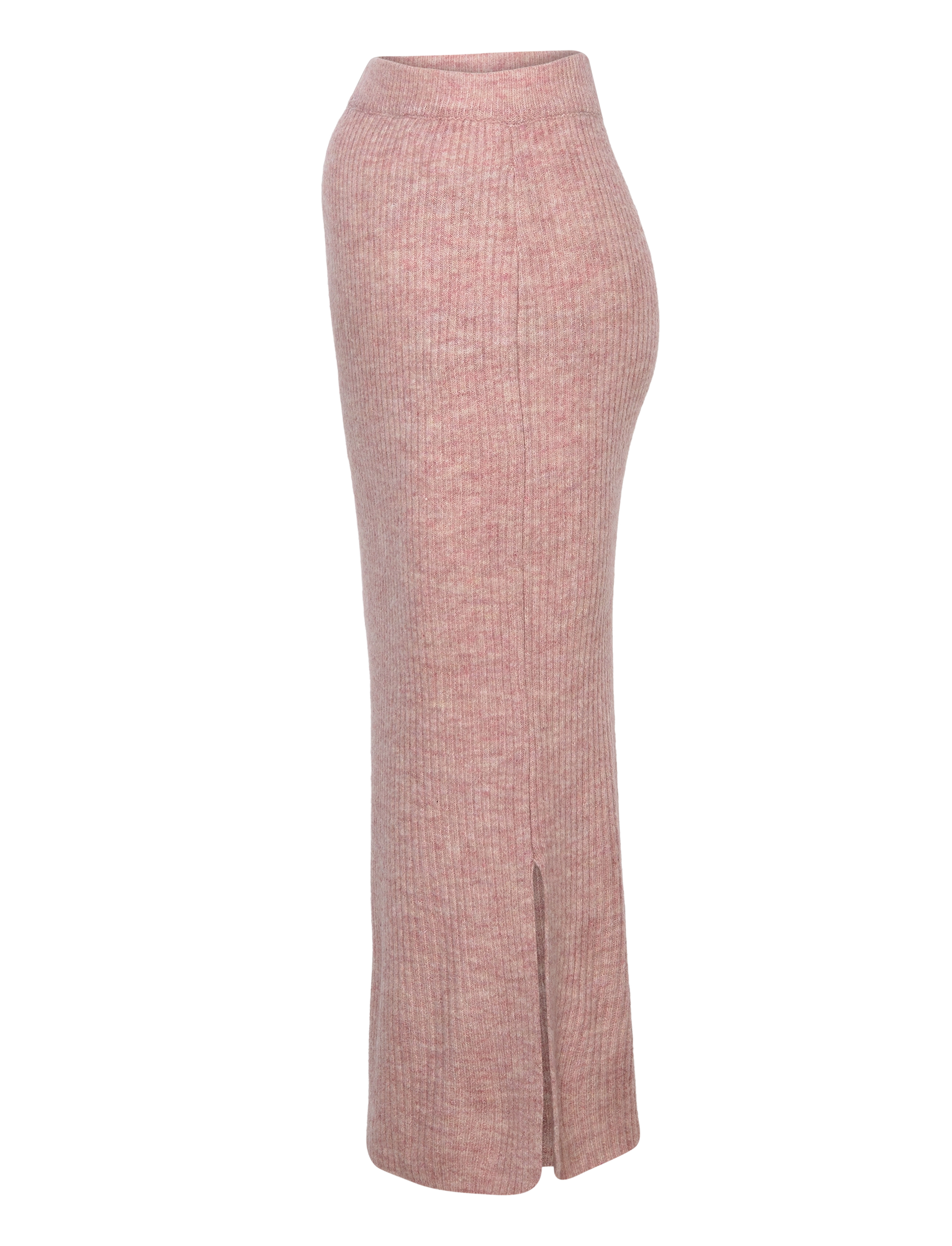 Mamalicious - MLISLA KNIT MIDI SKIRT HW - hosen - wild rose - 3