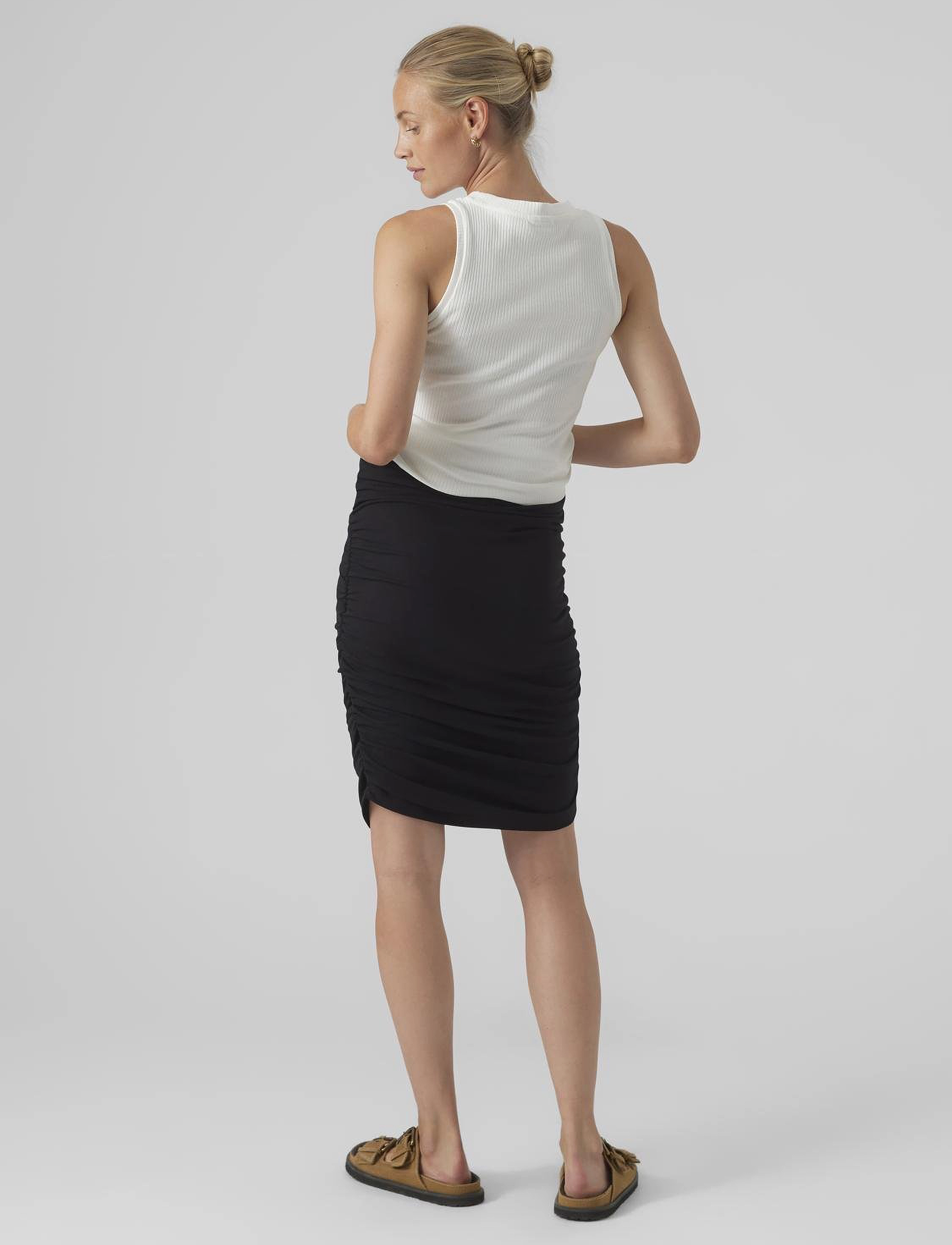 Mamalicious - MLMACY JRS ABK SKIRT HW A. NOOS - black - 3
