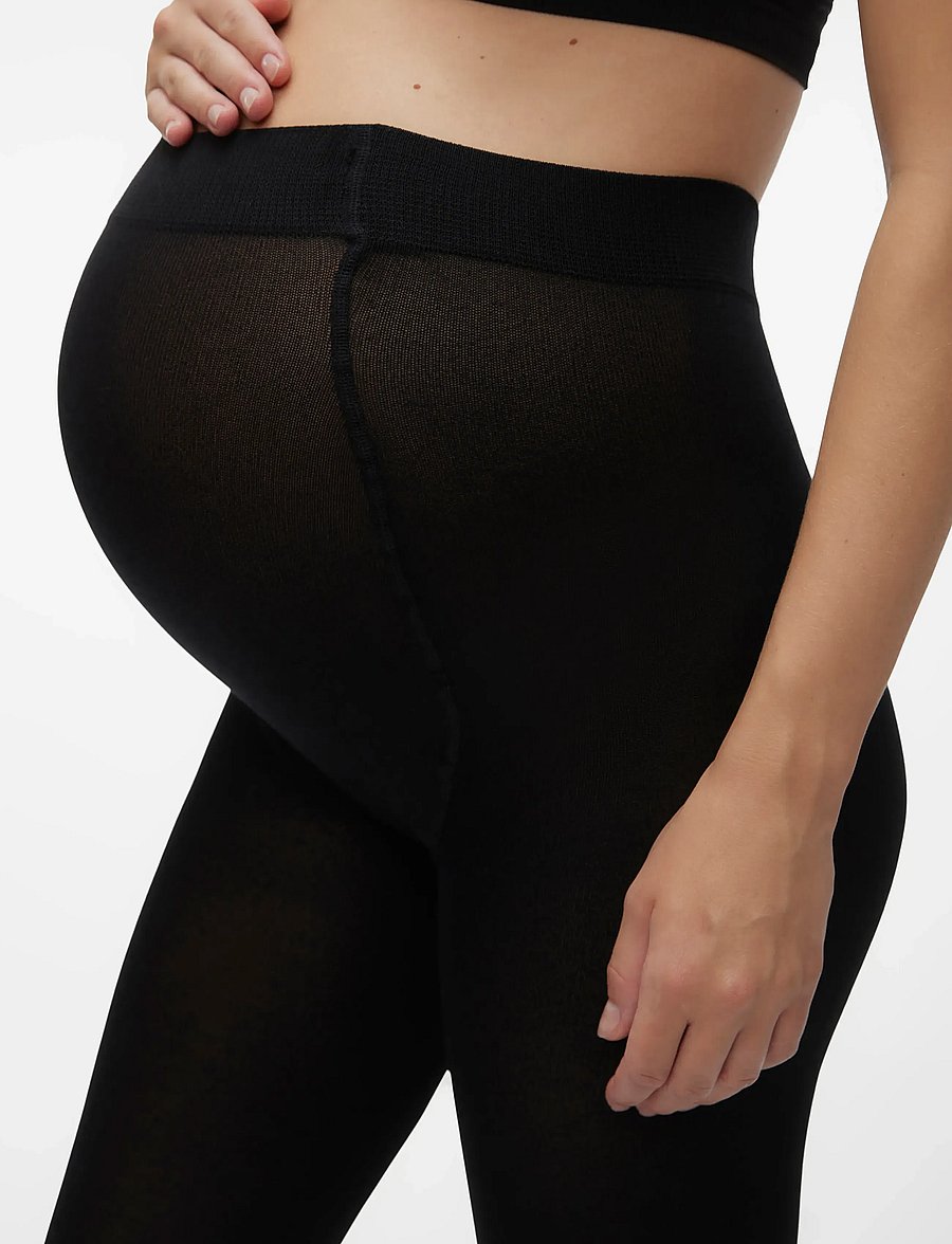 Mamalicious - MLKAYA WINTER PANTYHOSE 200DEN 2-P - underkläder - black - 2