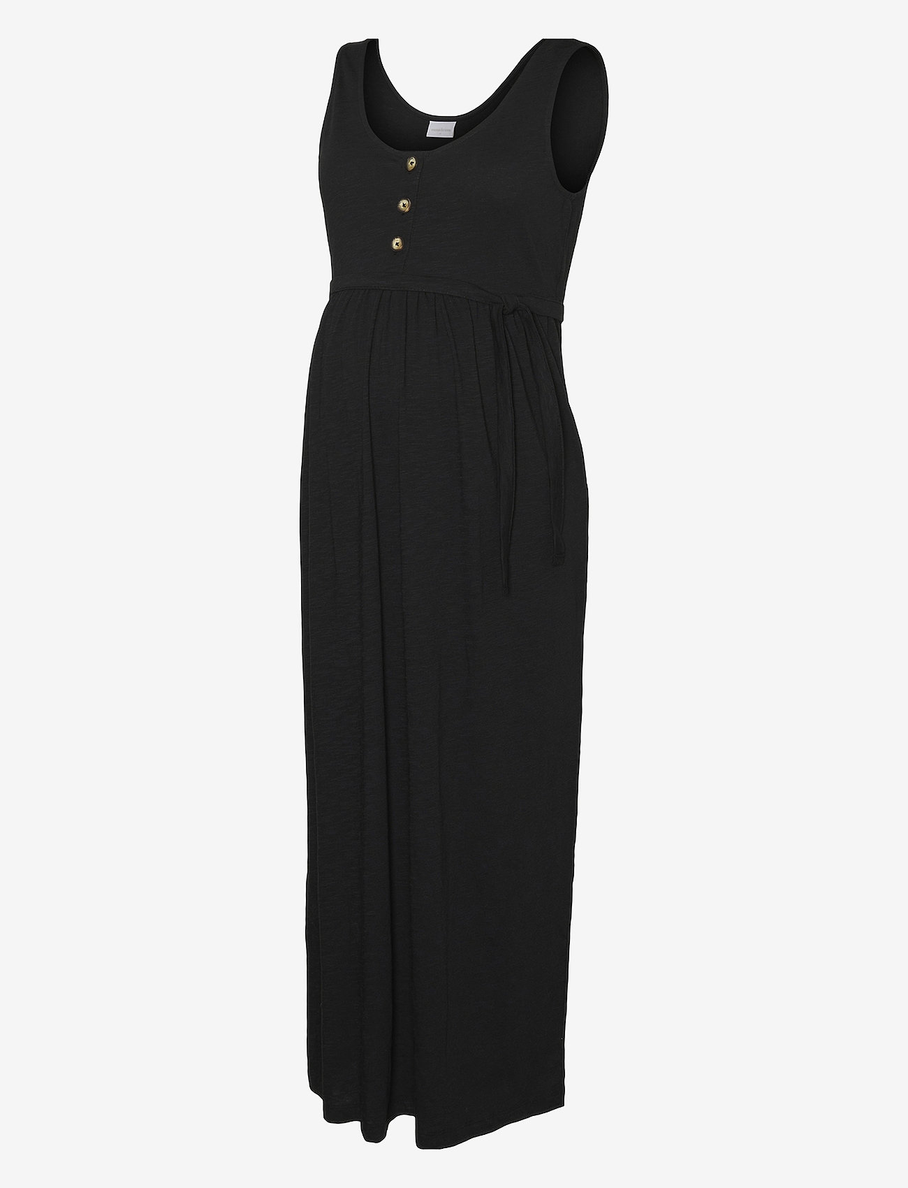 Mamalicious - MLIVY LIA SL JRS ANKLE DRESS 2F NOOS - midi kjoler - black - 1