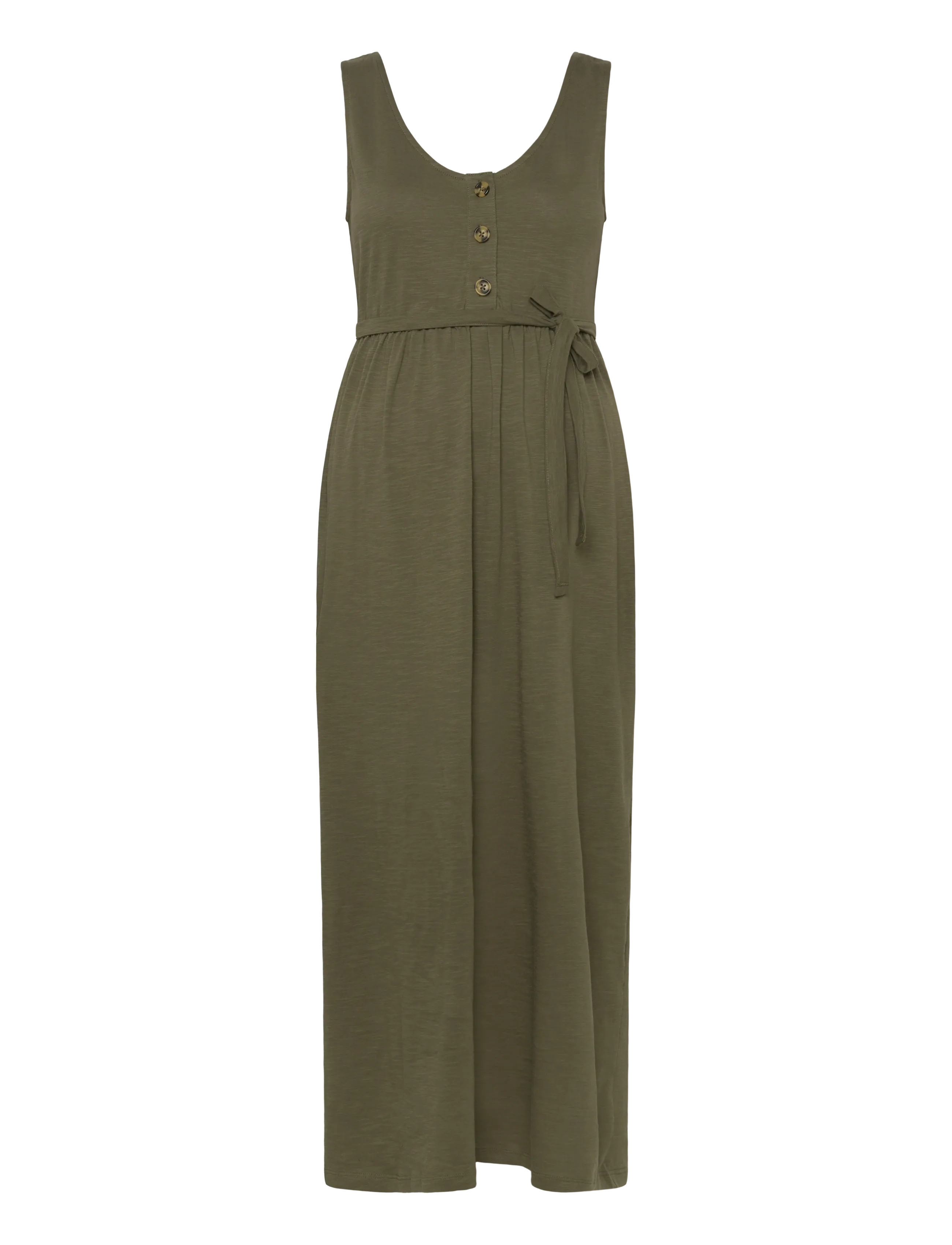 Mamalicious MLIVY LIA SL JRS ANKLE DRESS 2F NOOS - Mamalicious - KALAMATA / khaki/green