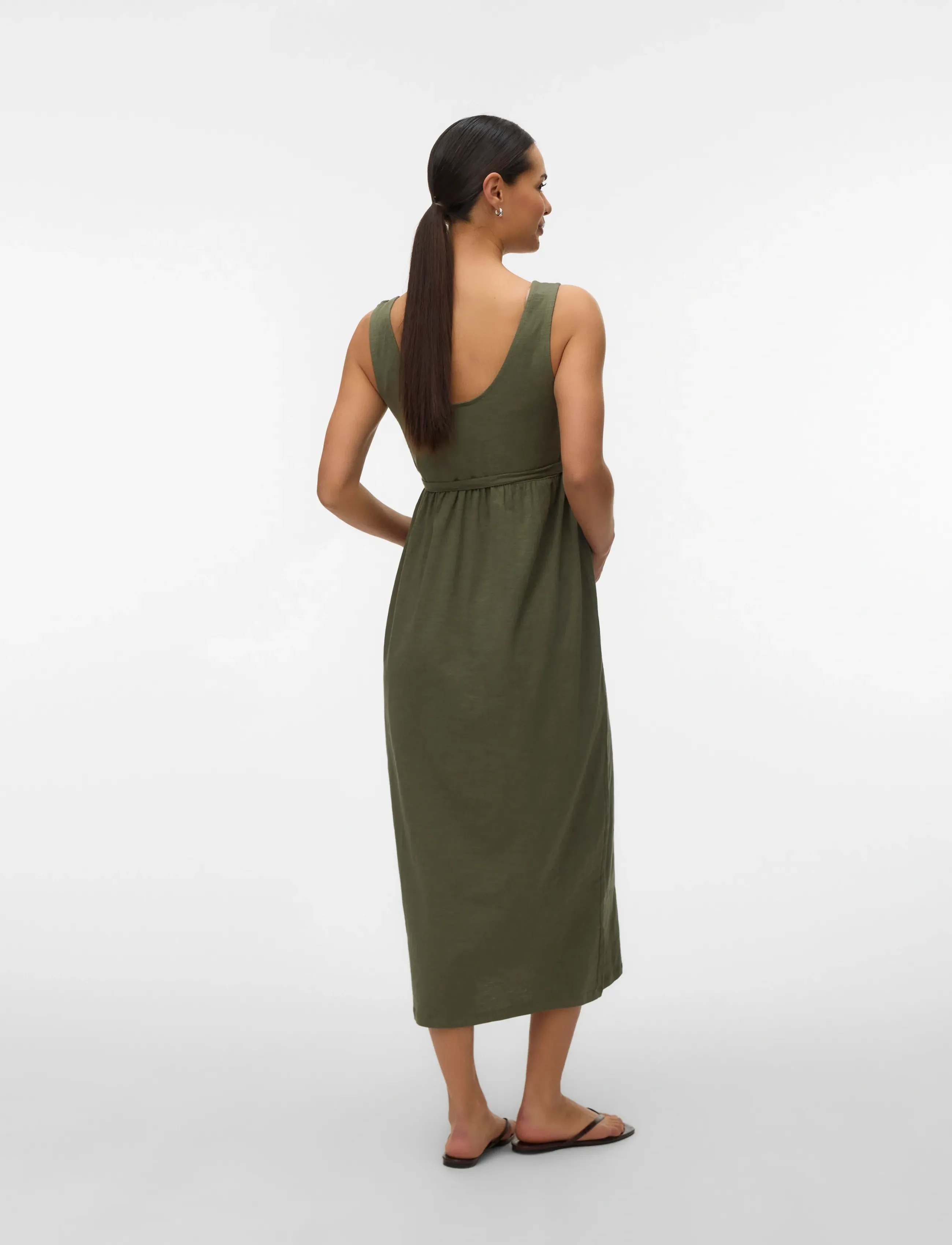 Mamalicious - MLIVY LIA SL JRS ANKLE DRESS 2F NOOS - midikleider - kalamata - 4