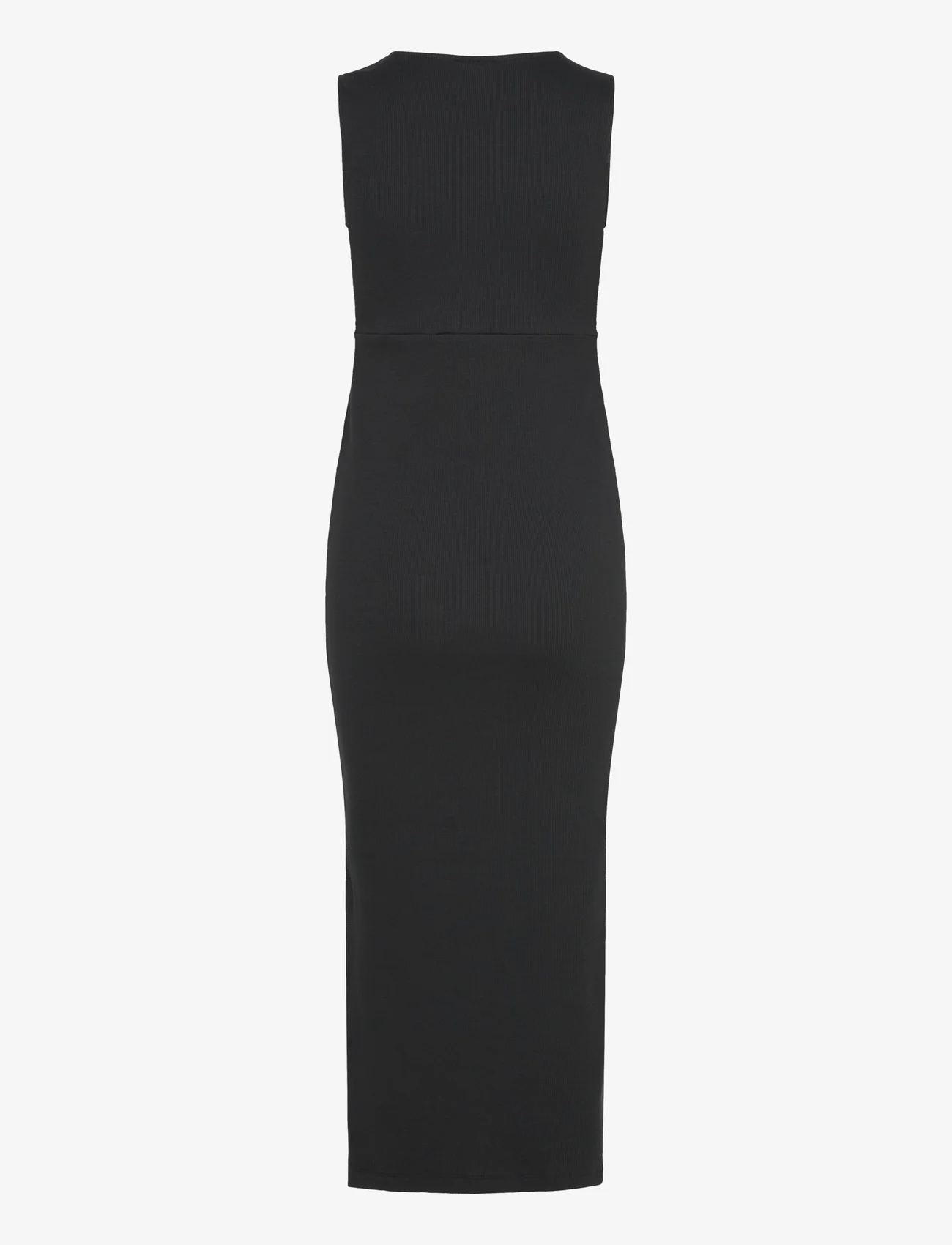 Mamalicious - MLEMILY TESS SL JRS ABK DRESS 2F A. - midi dresses - black - 1