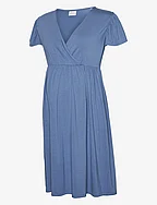 MLKHLOE TESS CAP JRS SHORT DRESS A. - CORONET BLUE