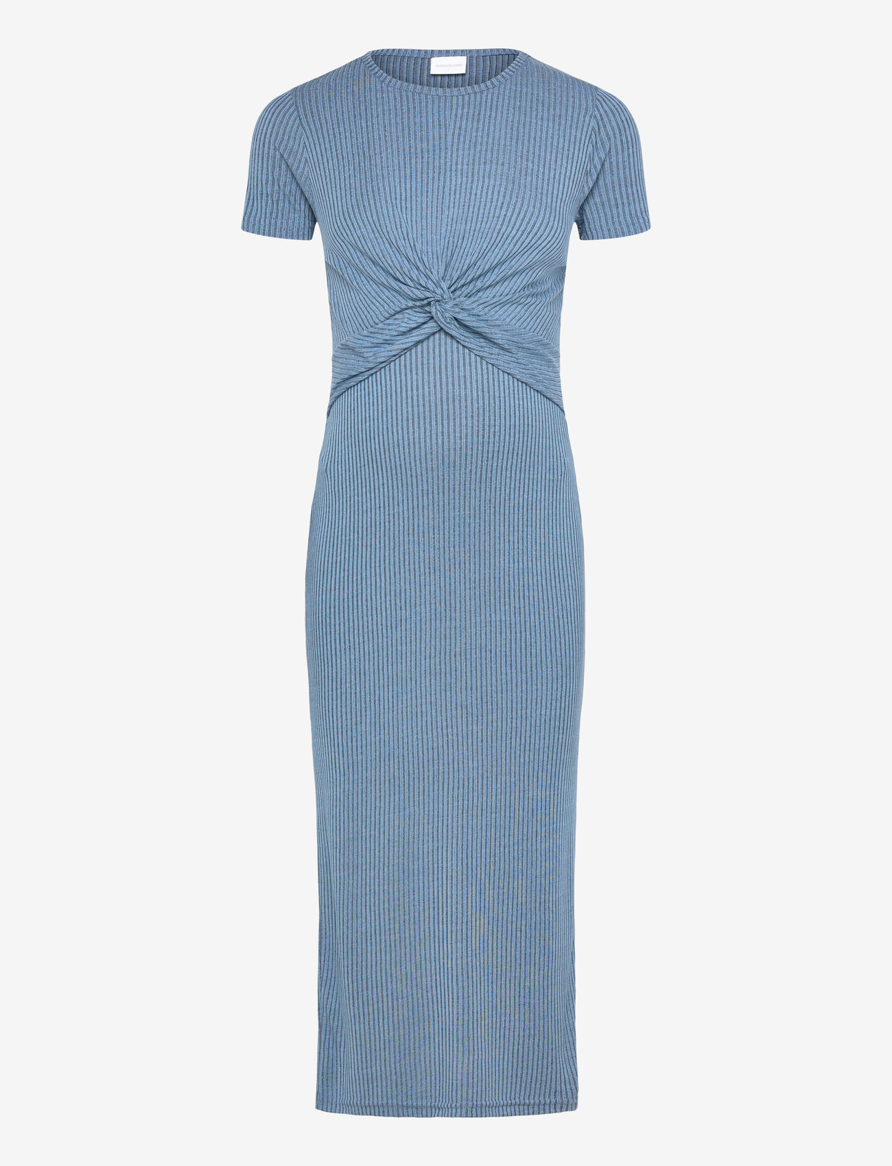 Mamalicious - MLANLI JUNE SS JRS MIDI DRESS 2F A. - midikleidid - brunnera blue - 1