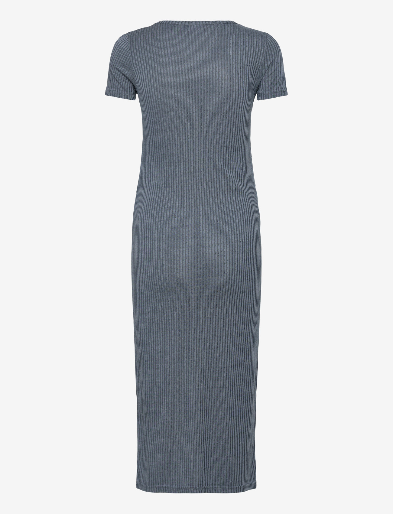 Mamalicious - MLANLI JUNE SS JRS MIDI DRESS 2F - midi kjoler - stonewash - 2