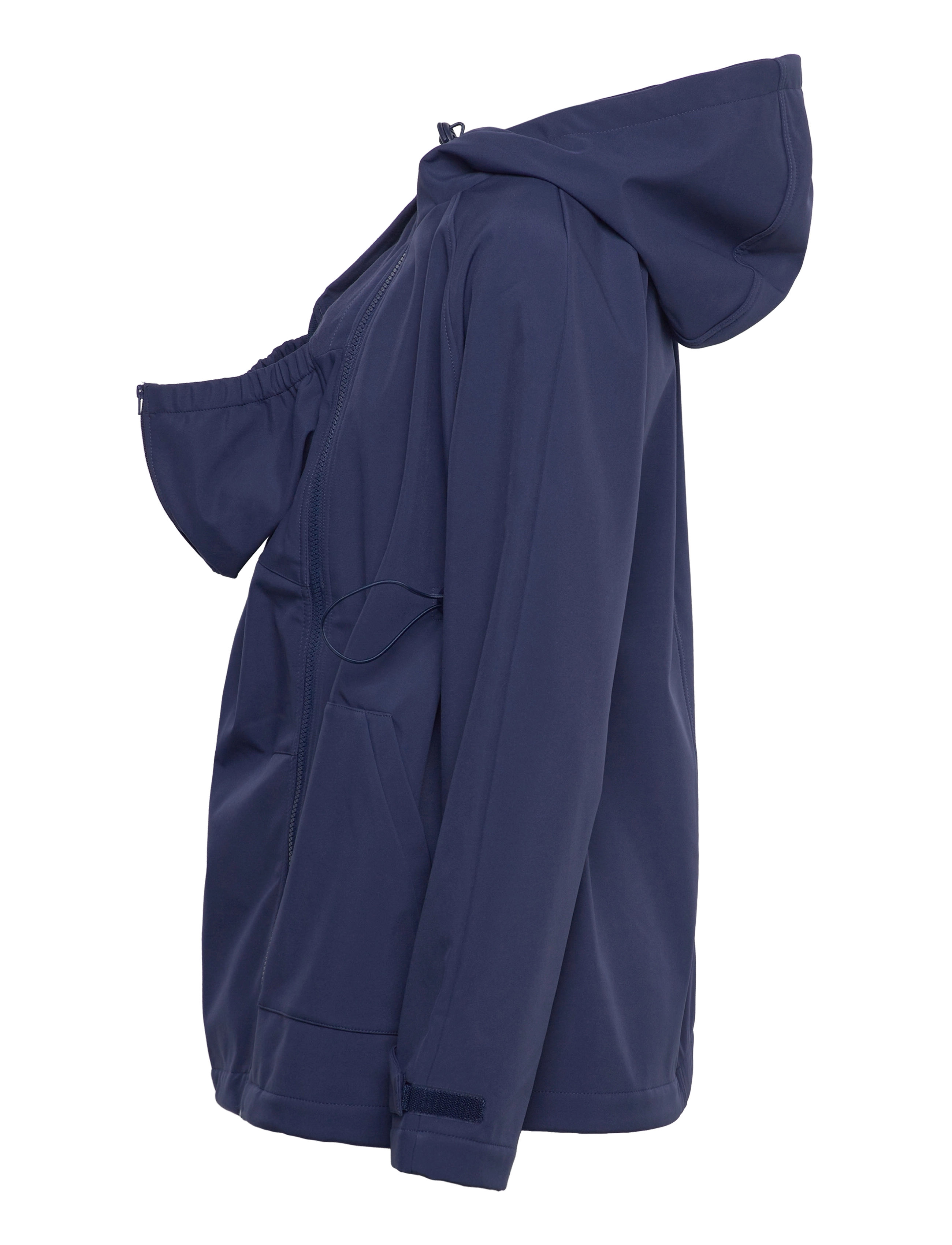 Mamalicious - MLVILMA 3IN1 SOFTSHELL SHORT JACKET A. - naval academy - 2