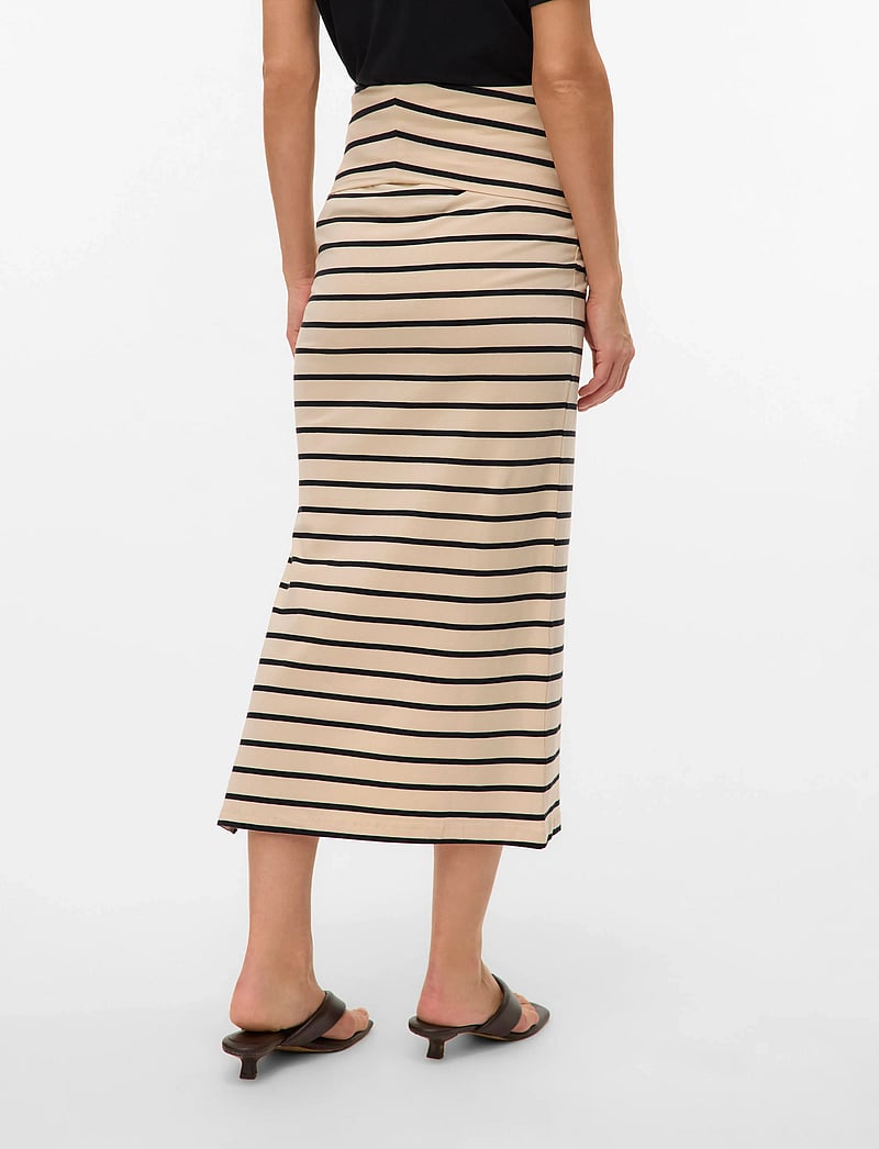 Mamalicious - MLEVA YD JRS MAXI SKIRT NOOS - hosen - french oak - 4