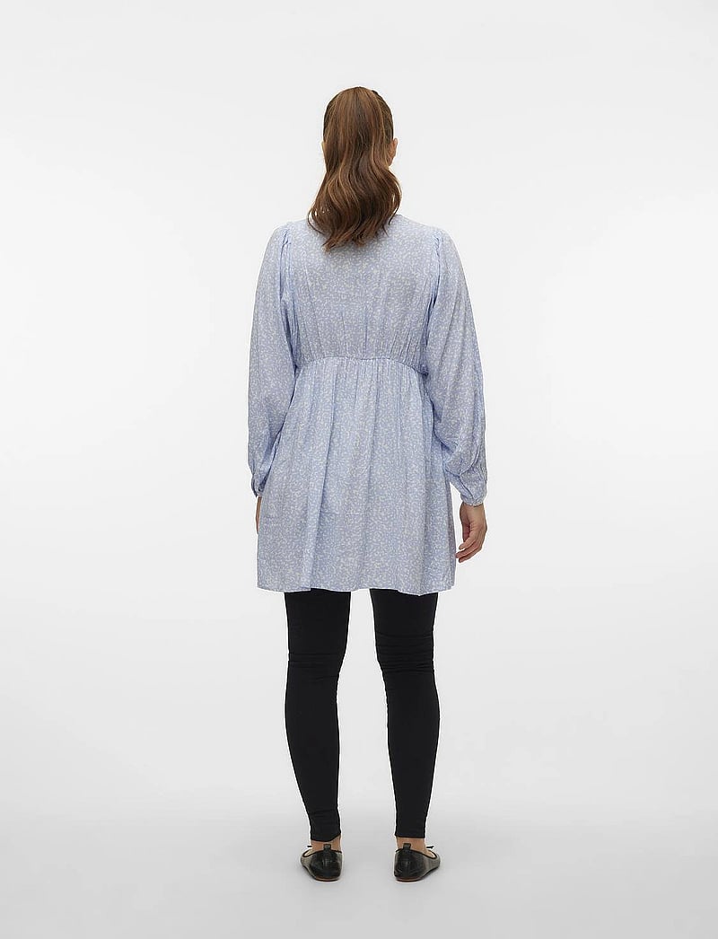 Mamalicious - MLKAMILLA LIA L/S WO TUNIC 2F A. - kinder - brunnera blue - 2