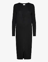 Mamalicious - MLBRYNJA L/S JRS MIDI DRESS A. - laveste priser - black - 0