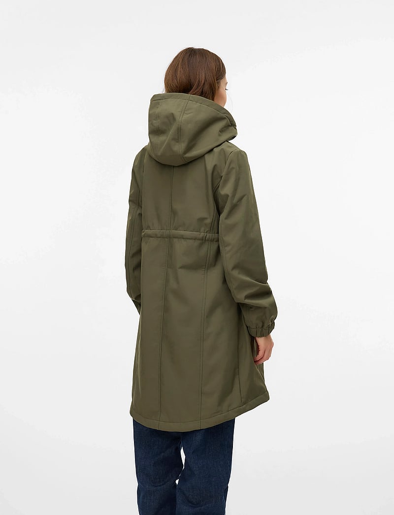 Mamalicious - MLNELL SOLID 3IN1 SOFTSHELL JACKET NOOS - parkas - ivy green - 5