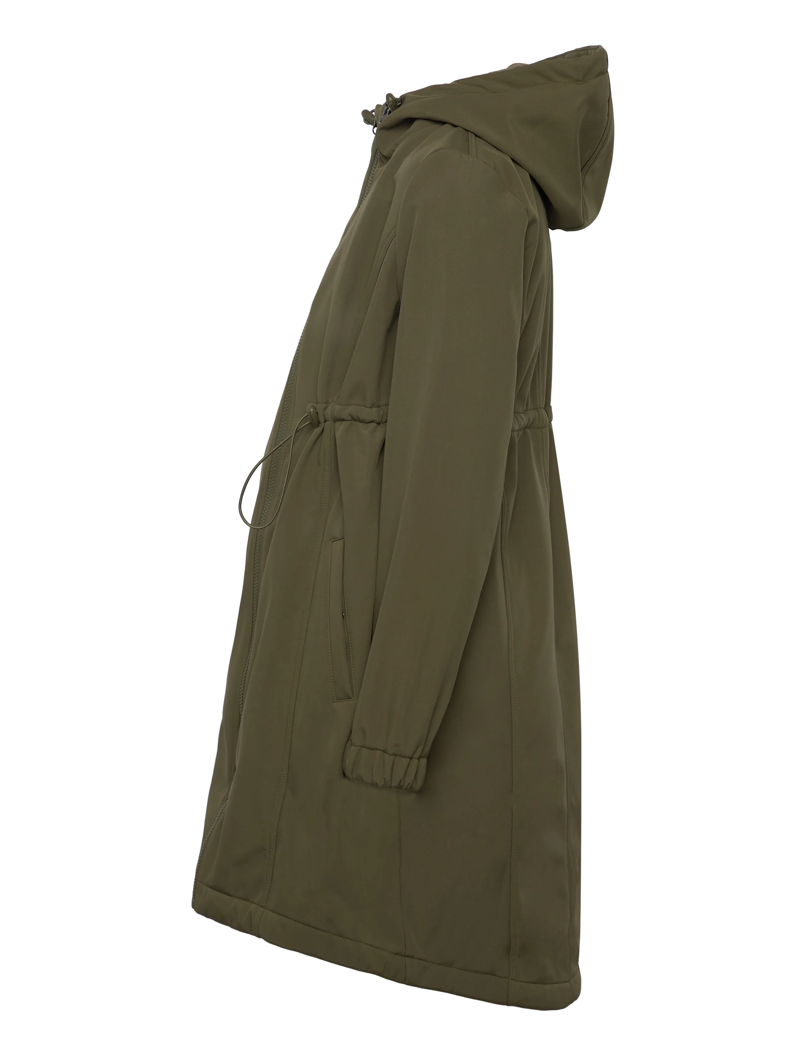 Mamalicious - MLNELL SOLID 3IN1 SOFTSHELL JACKET NOOS - parkas - ivy green - 4