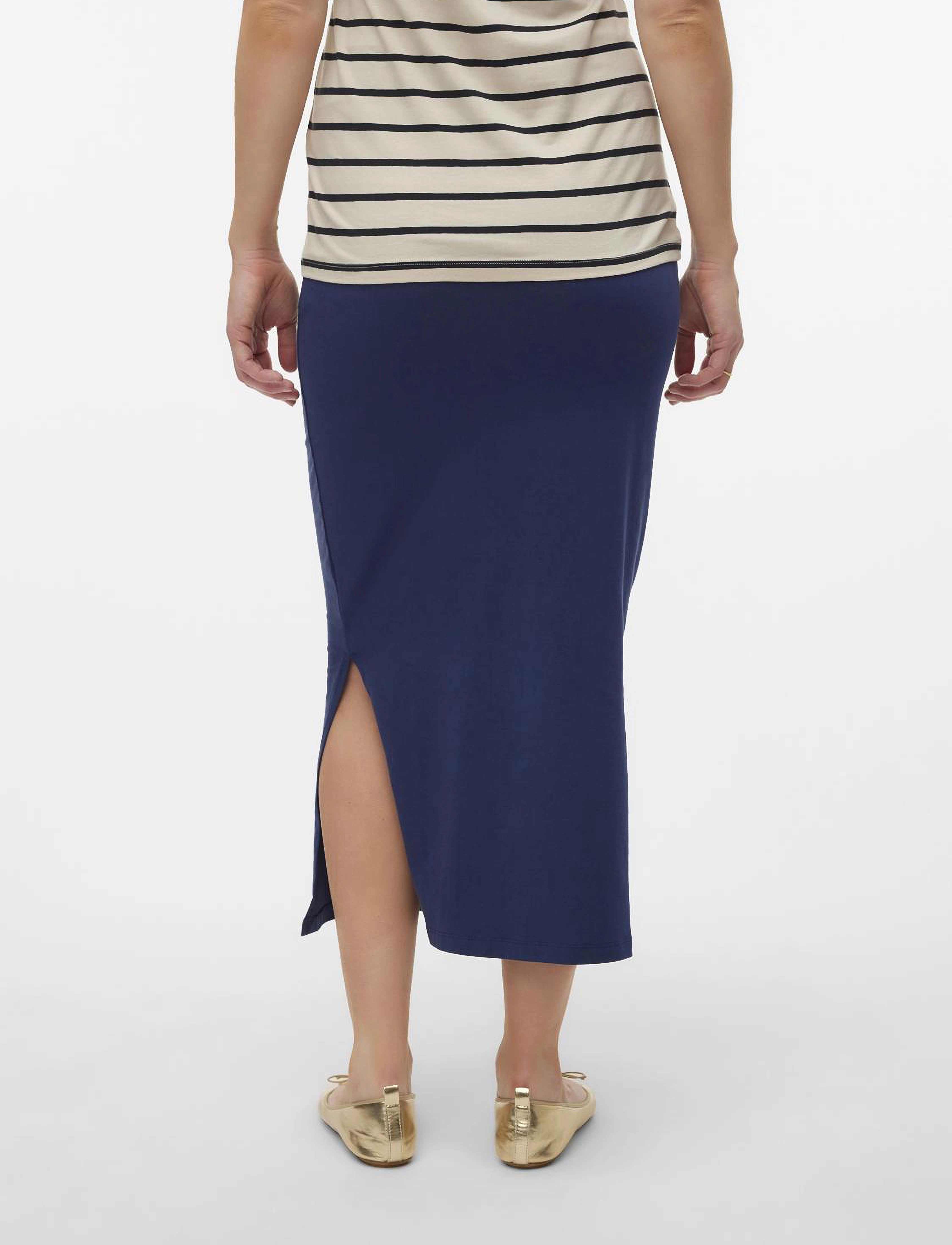 Mamalicious - MLEVA SOLID JRS AL SKIRT HW A. E. - naval academy - 2