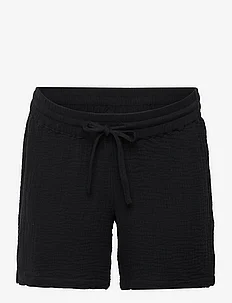 MLJUANA WO SHORTS - shorts en molleton - black, Mamalicious