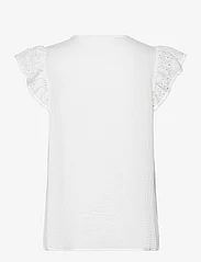 Mamalicious - MLJUANA LIA WO CAP SLEEVE TOP 2F - najniższe ceny - snow white - 1