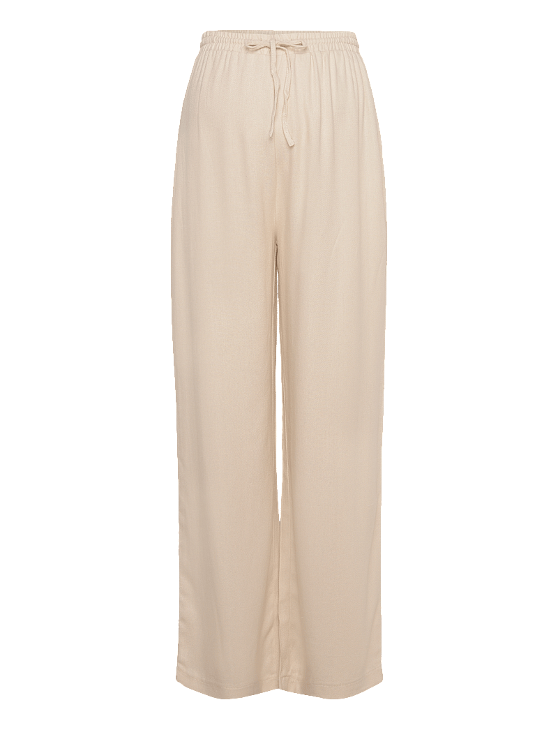 Mamalicious - MLSILVIA WO PANTS HW - leinen-kleidung - french oak - 1