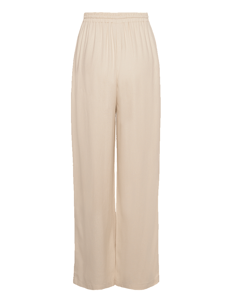 Mamalicious - MLSILVIA WO PANTS HW - leinen-kleidung - french oak - 3