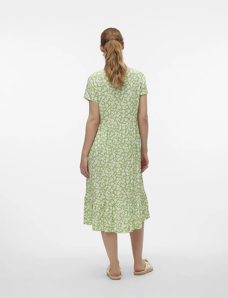 Mamalicious - MLHELEN TESS SS JRS MIDI AOP DRESS 2F - jadesheen - 2