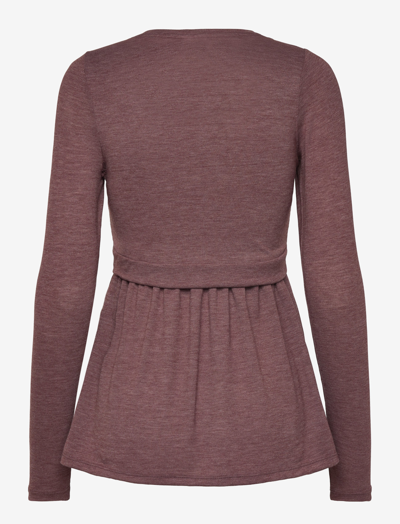 Mamalicious - MLANABELLA LS JUNE JRS TOP 2F A. - fired brick - 2