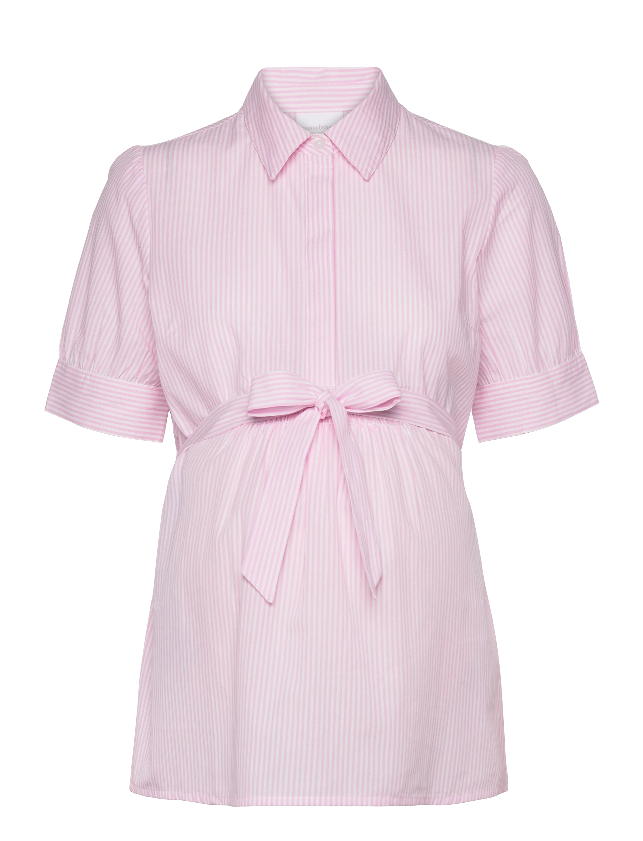 Mamalicious - MLLETICIA 2/4 WO SHIRT 2F - snow white - 1