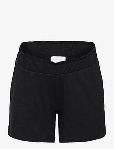 MLIVY JERSEY SHORTS A. - shorts en molleton - black, Mamalicious