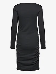 Mamalicious - MLEMILY JUNE LS JRS SHORT DRESS 2F - midi dresses - black - 1