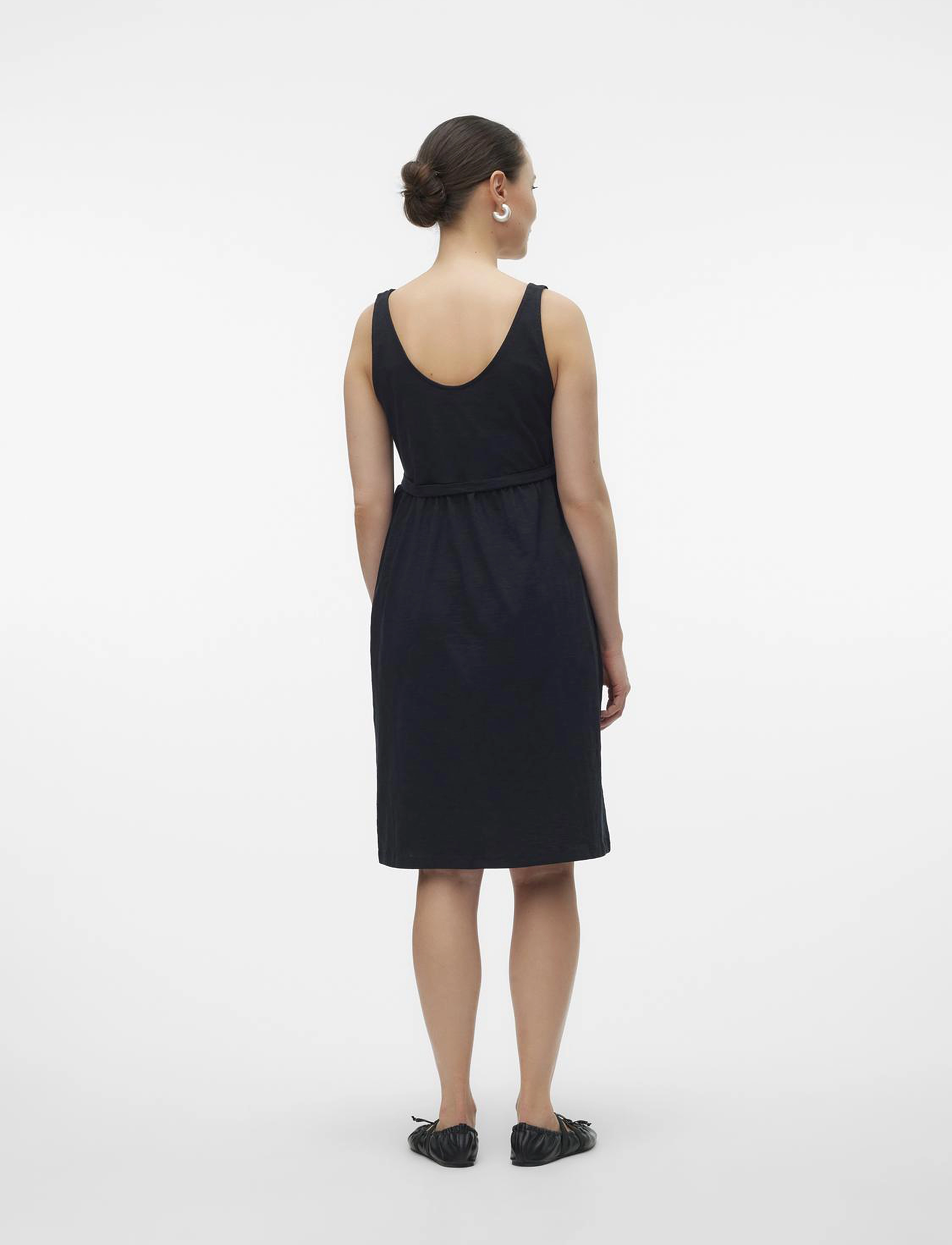 Mamalicious - MLIVY LIA SL JRS ABK DRESS 2F NOOS - midikleider - black - 2