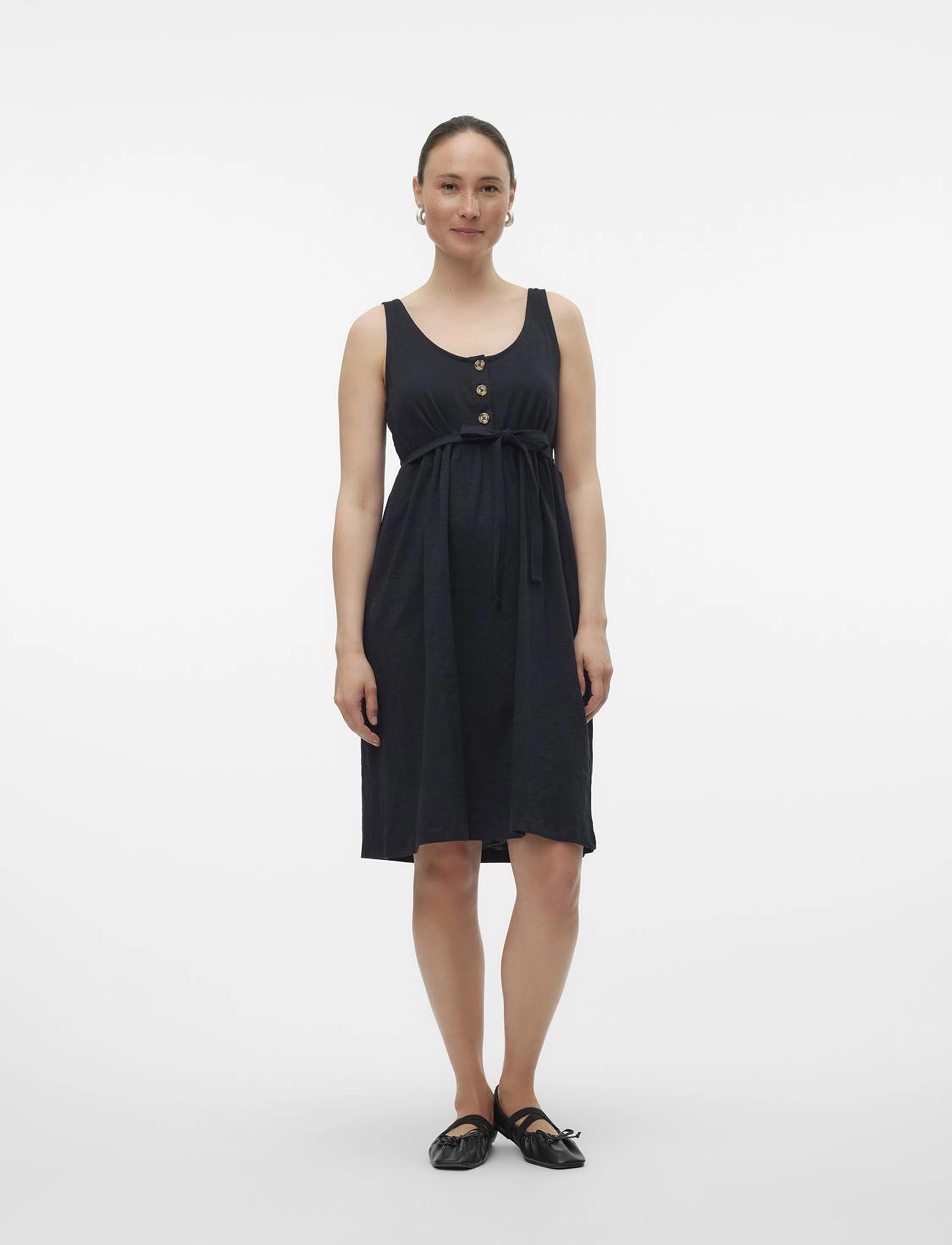 Mamalicious - MLIVY LIA SL JRS ABK DRESS 2F NOOS - midikleider - black - 5