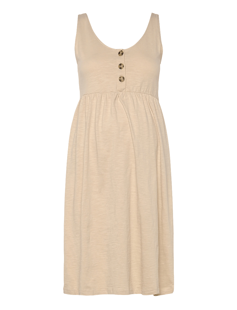 Mamalicious - MLEVI LIA SL JRS ABK DRESS 2F - midi kjoler - french oak - 3