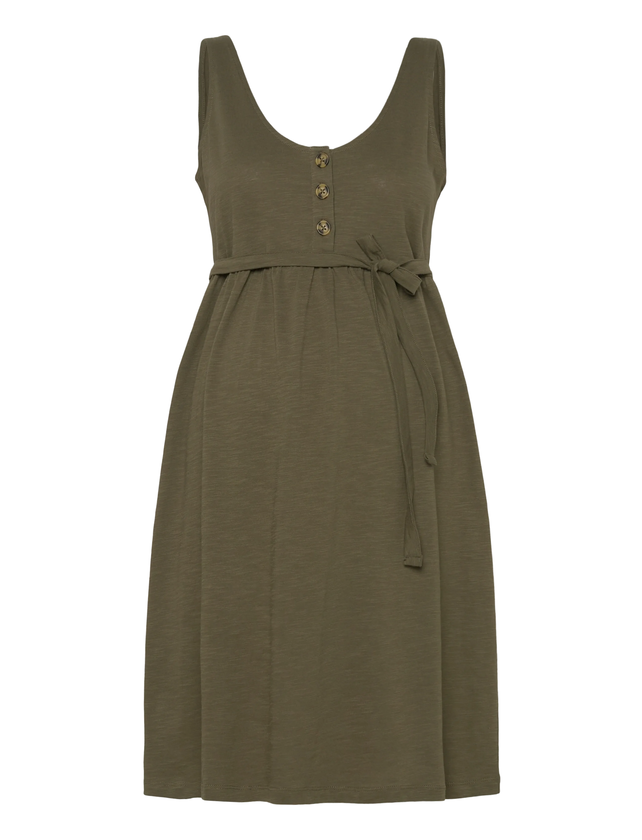 Mamalicious MLEVI LIA S/L JRS ABK DRESS 2F A. NOOS - Babyprodukte - KALAMATA / khaki/green