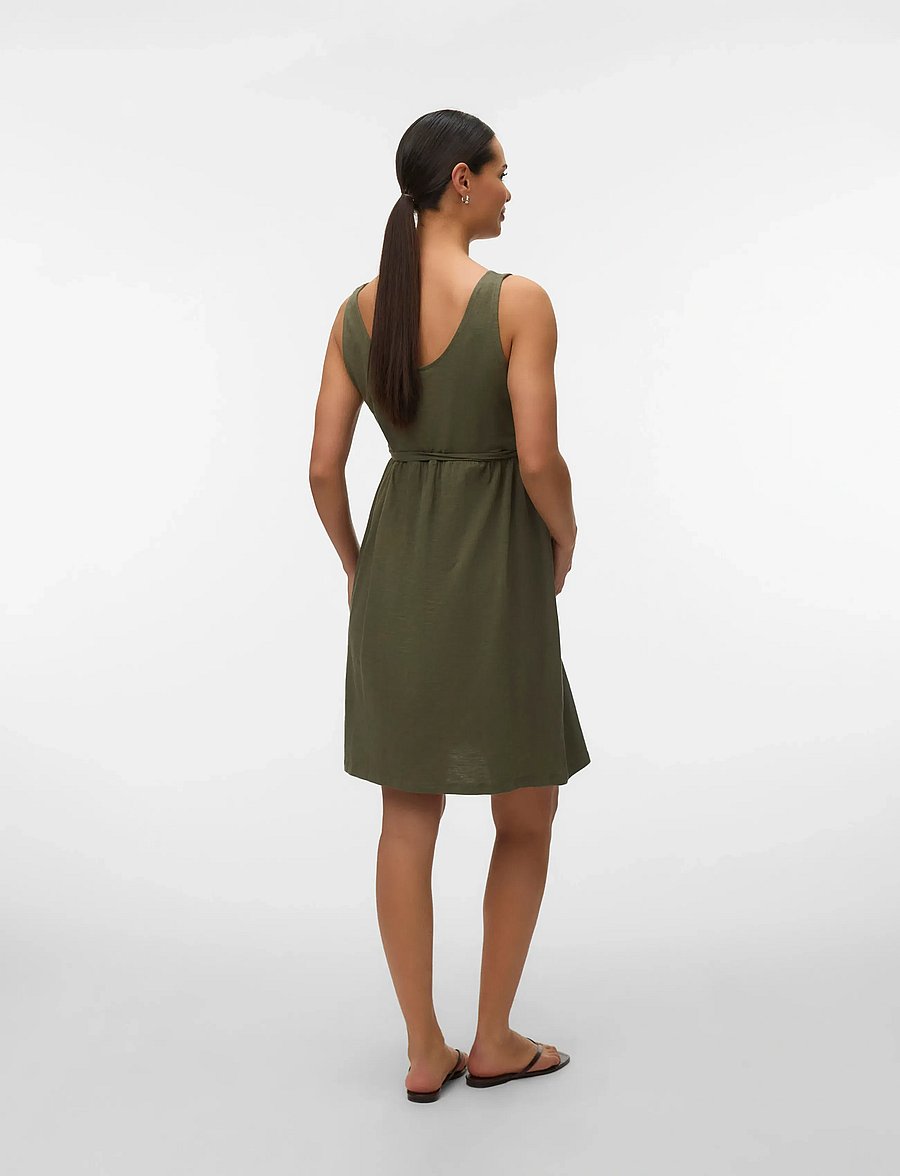 Mamalicious - MLEVI LIA SL JRS ABK DRESS 2F - midikleider - kalamata - 4