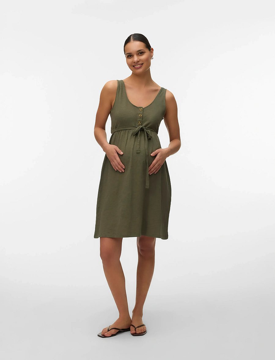 Mamalicious - MLEVI LIA SL JRS ABK DRESS 2F - midikleider - kalamata - 5